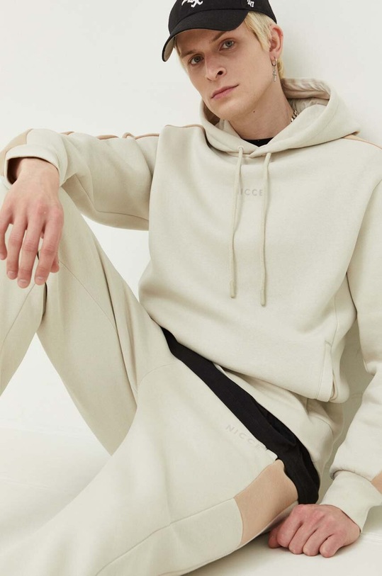 Nicce pantaloni de trening 1764.K008 bej SS23