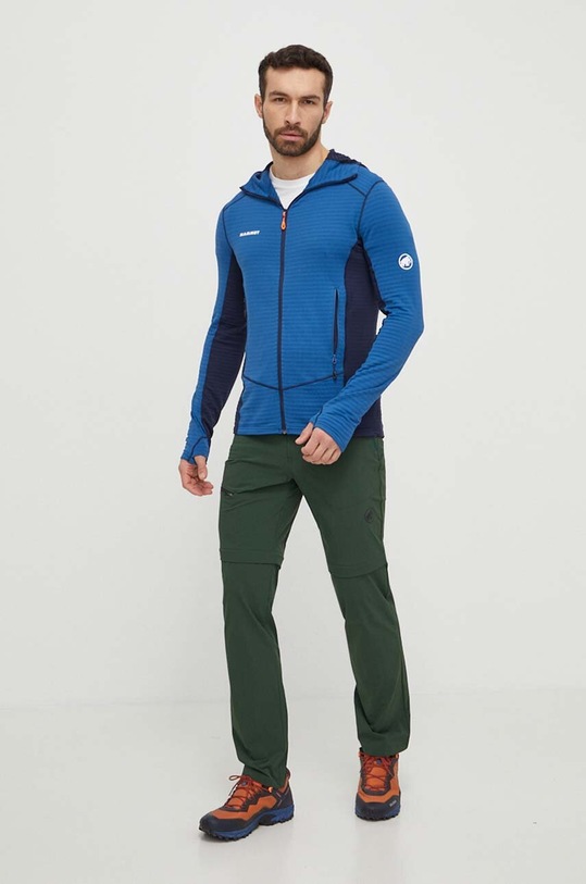 Odzież Mammut spodnie outdoorowe Runbold Zip Off 1022.01690 zielony