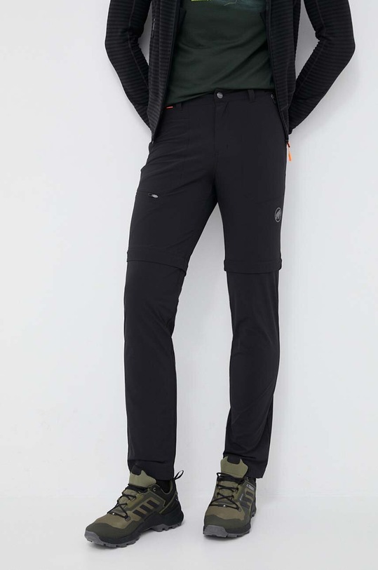 Outdooor hlače Mammut Runbold Zip Off Outdoor črna 1022.01690