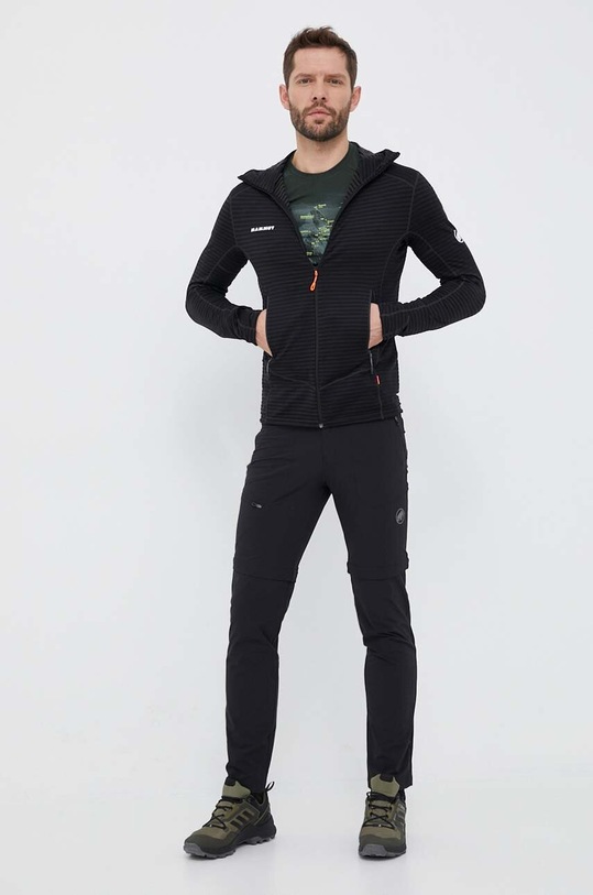 Oblačila Outdooor hlače Mammut Runbold Zip Off 1022.01690 črna