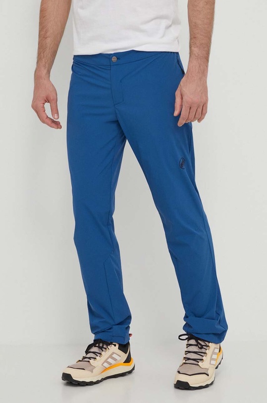 Mammut spodnie outdoorowe Runbold Light tkanina niebieski 1022.01312