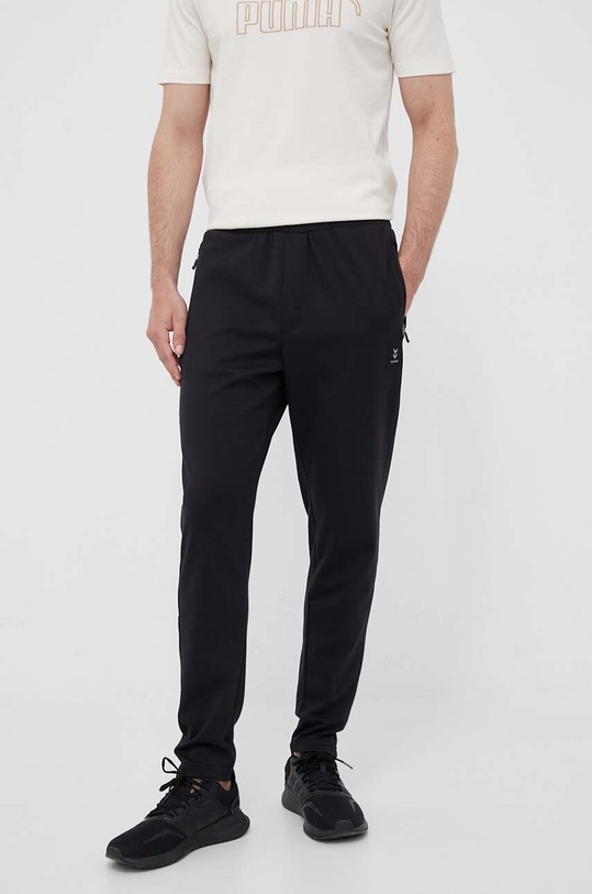 Hummel spodnie dresowe Interval 219168 czarny SS23