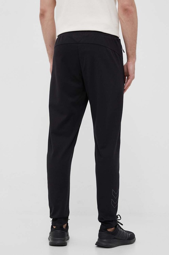 Odzież Hummel spodnie dresowe Interval 219168 czarny