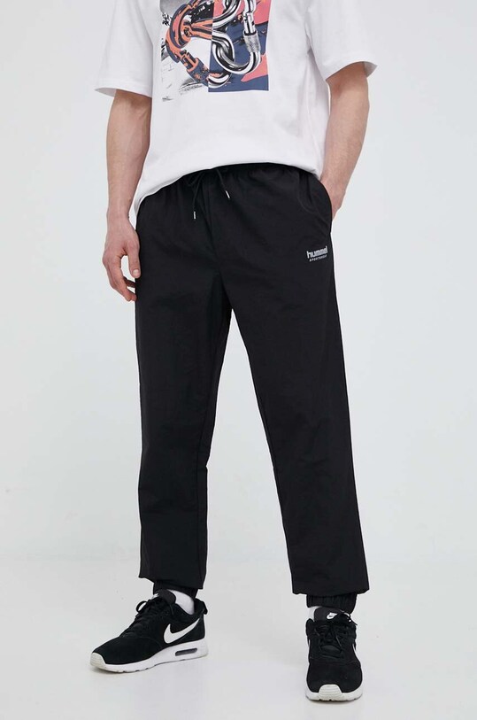 Hummel pantaloni de trening panza negru 219405