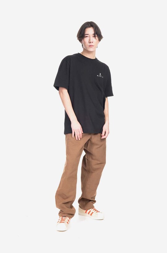 Carhartt WIP pantaloni Single Knee Pant I026463 maro SS23