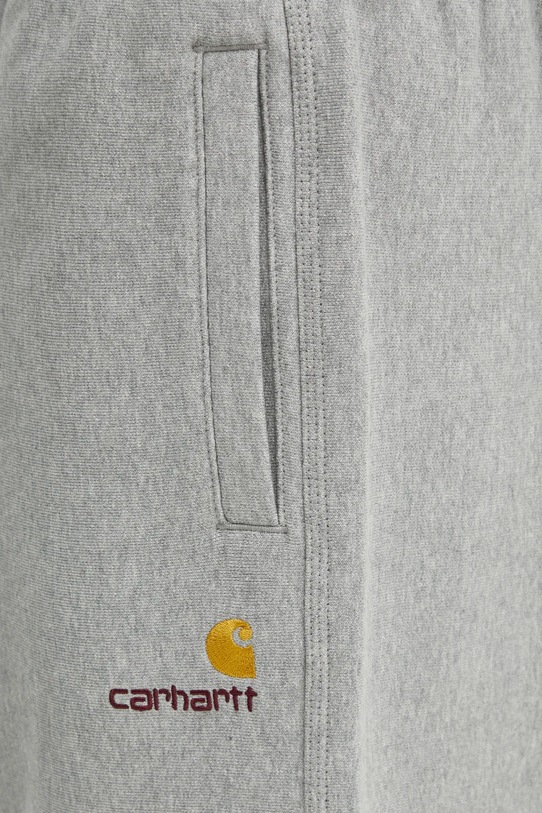 Carhartt WIP spodnie dresowe American Script Jogging Pant szary I027042