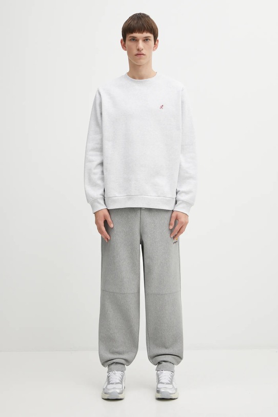 Carhartt WIP spodnie dresowe American Script Jogging Pant I027042 szary