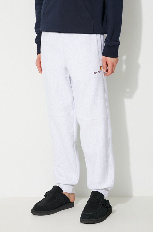 Carhartt WIP joggers American Script Jogging Pant grigio I027042