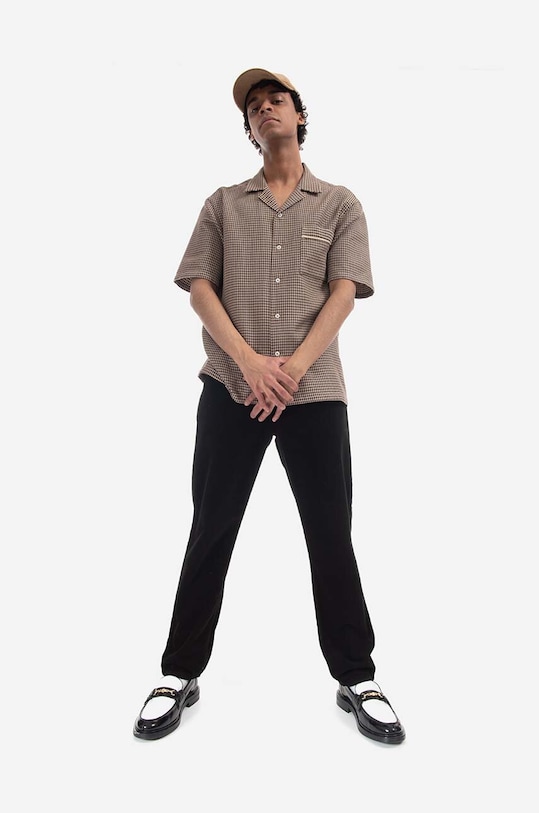 Вельветові штани Carhartt WIP Newel I031456 чорний SS23