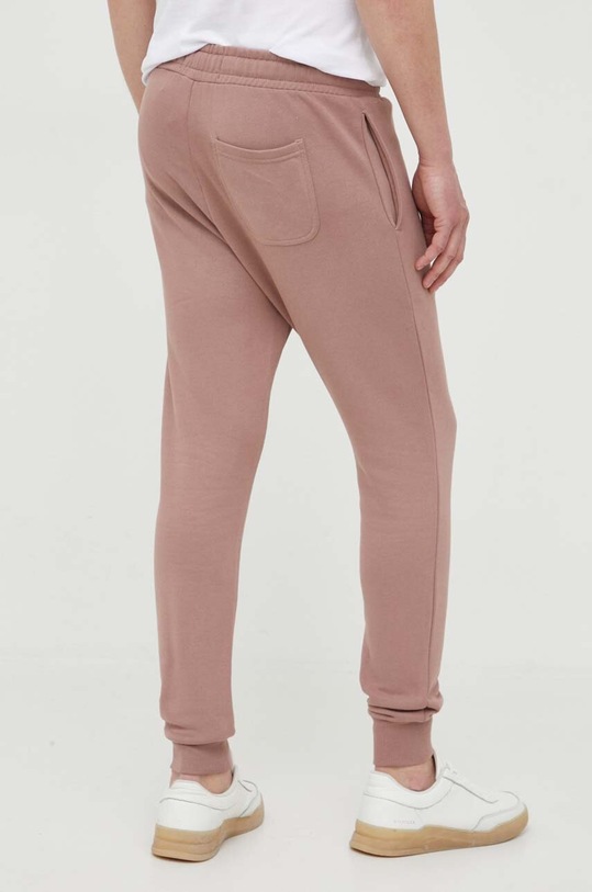 Odzież Lyle & Scott spodnie dresowe bawełniane ML822VOG.W868 różowy