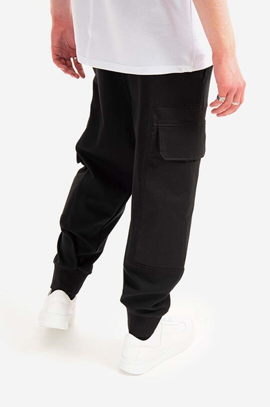 Ρούχα Παντελόνι Neil Barett Hybrid Workwear Loose Sweatpants BJP019CH.S018S.01 μαύρο