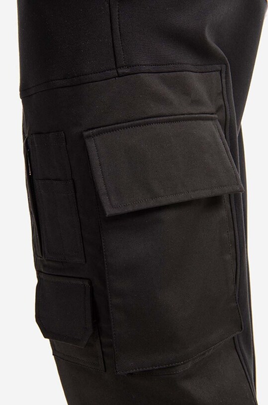 Παντελόνι Neil Barett Hybrid Workwear Loose Sweatpants BJP019CH.S018S.01 μαύρο