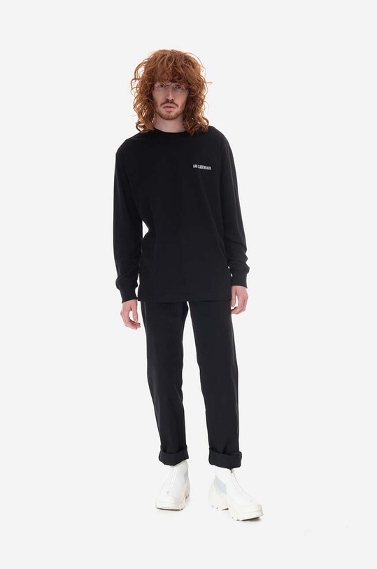 Norse Projects cotton trousers Aros Heavy N25.0240.9999 black SS23