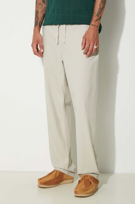 Norse Projects pantaloni Ezra Solotex beige N25.0383.0216