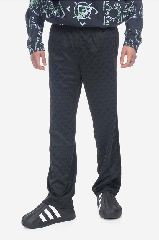 Tepláky adidas Originals vzorovaný černá HZ4157