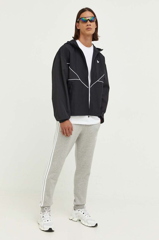 adidas Originals melegítőnadrág Adicolor Classics 3-Stripes Pants IA4795 szürke SS23