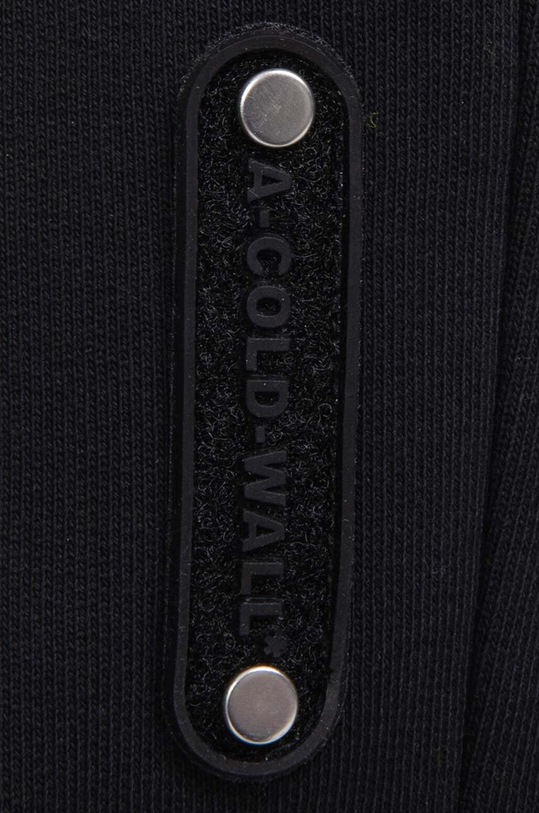 A-COLD-WALL* pantaloni de trening din bumbac Brutalist Jersey Pant ACWMB161 negru