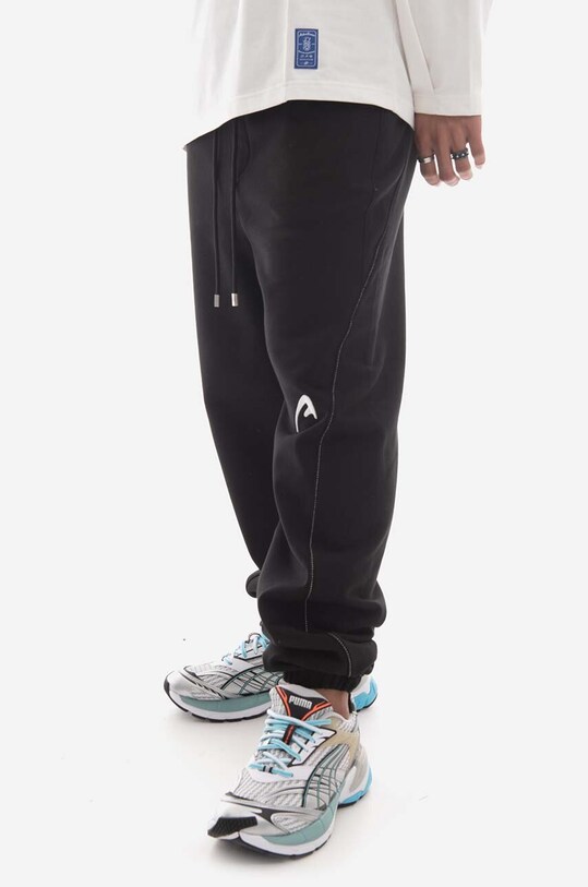 Clothing Ader Error cotton joggers Ader Error Sweatpants BMADSSSP0101BK black