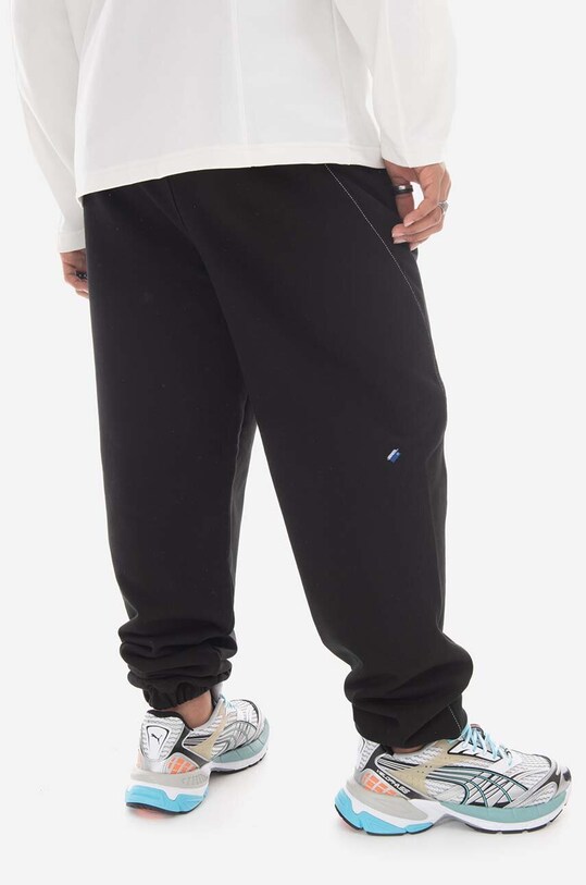 Ader Error cotton joggers Ader Error Sweatpants BMADSSSP0101BK black