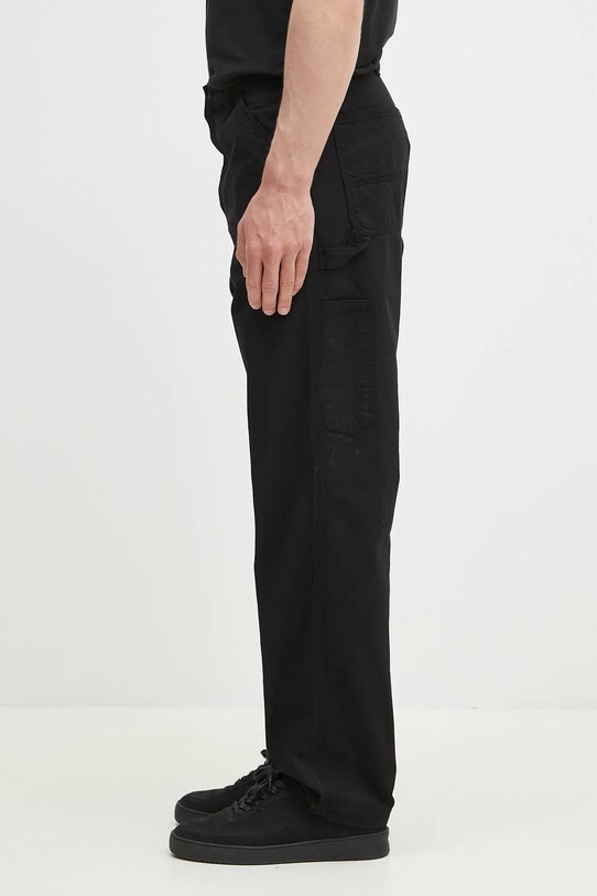 Carhartt WIP cotton trousers Single Knee Pant I031499 black AA00