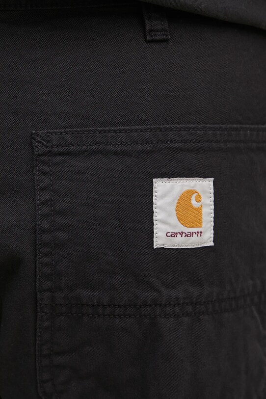 Carhartt WIP cotton trousers Single Knee Pant black I031499