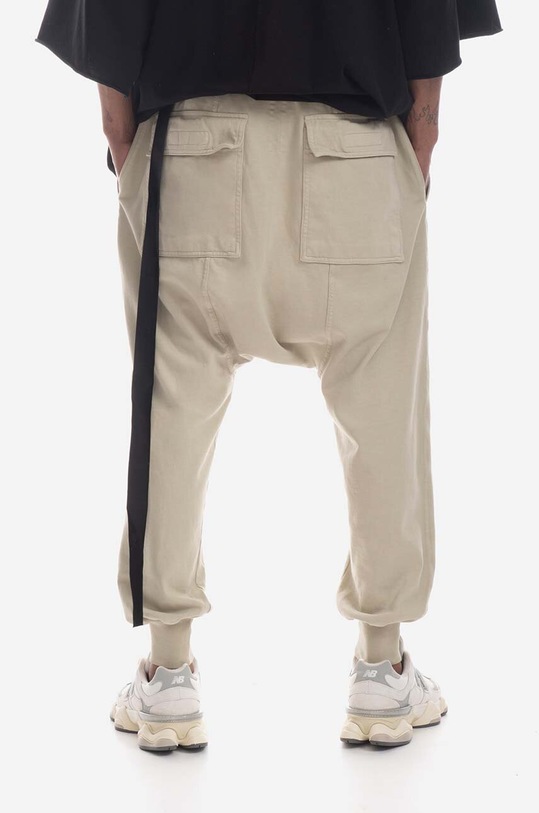 Rick Owens DRKSHDW spodnie beżowy DU01C6395.RIG.PEARL