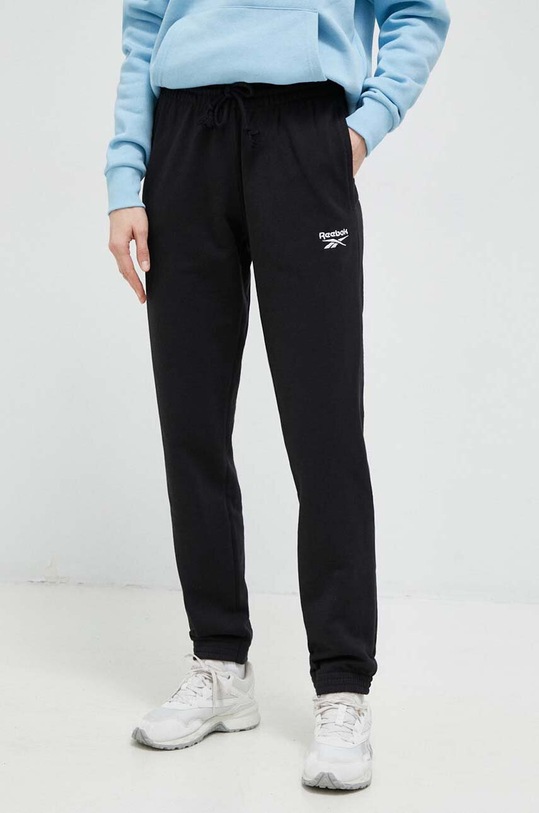 Bavlnené tepláky Reebok Classic HS5788 čierna