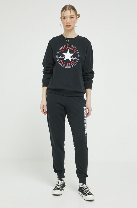 Converse spodnie dresowe 10024569.A01 czarny SS23