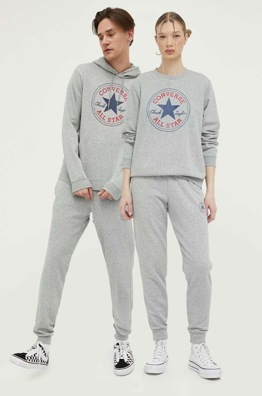 Converse spodnie dresowe dzianina szary 10024947.A02