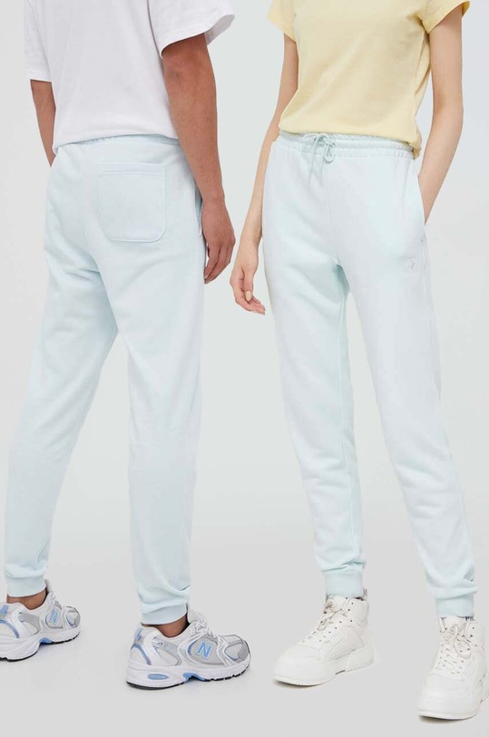 Converse spodnie dresowe dzianina niebieski 10023873.A16