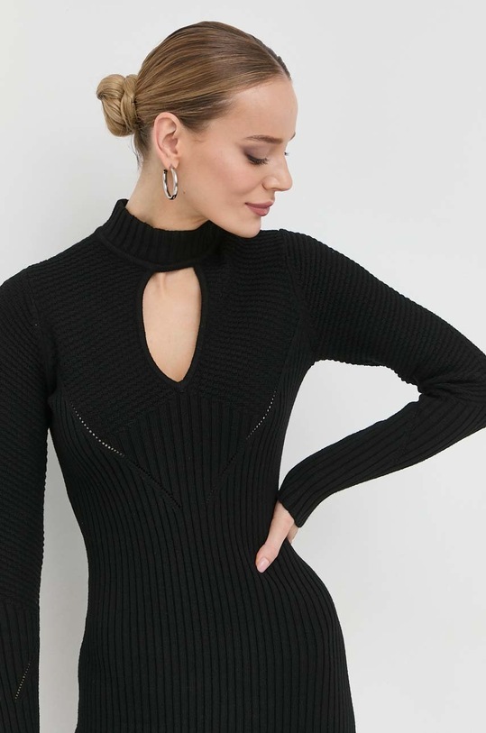 Φόρεμα Guess μαύρο W3RK46.Z2YN2