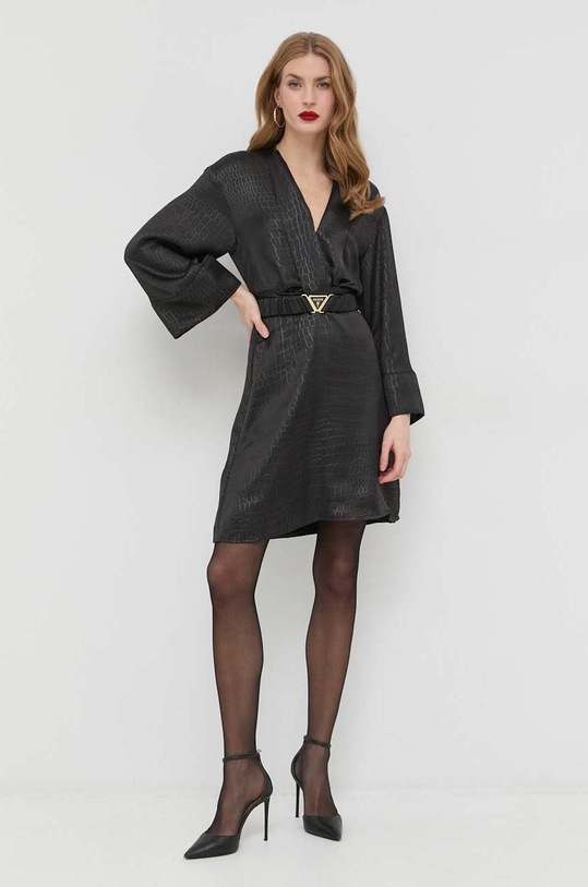 Guess sukienka W3RK16.WF6O2 czarny SS23