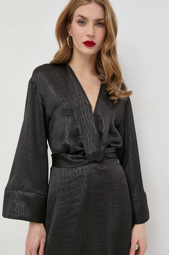 Guess sukienka czarny W3RK16.WF6O2