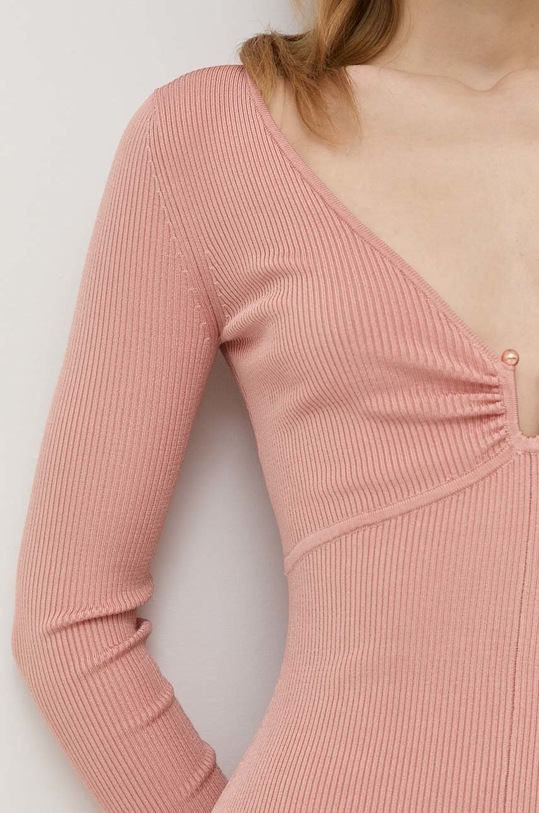 Guess sukienka W3RK36.Z30K0 różowy