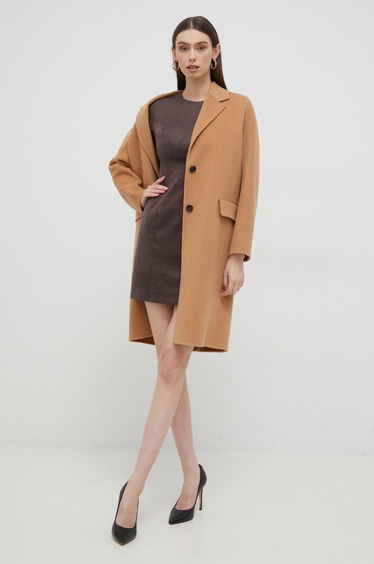 Šaty Guess W3RK27.WE0L0 hnedá SS23