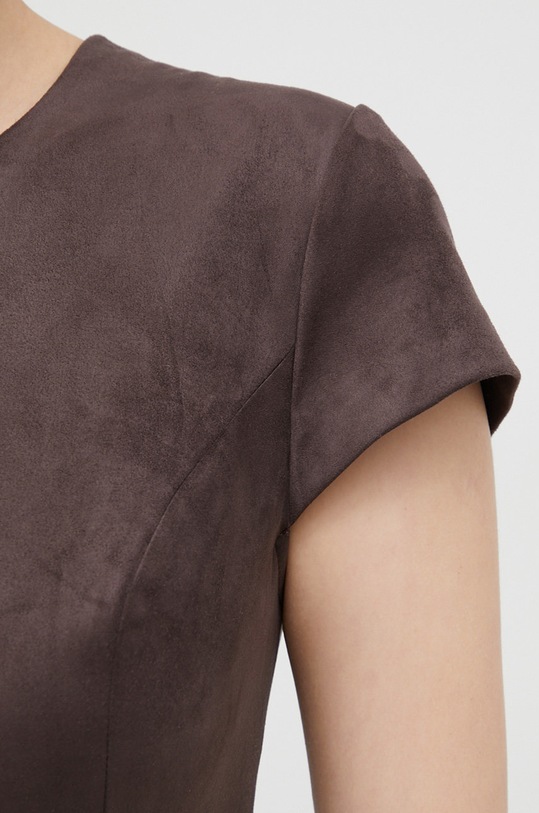 Šaty Guess W3RK27.WE0L0 hnedá