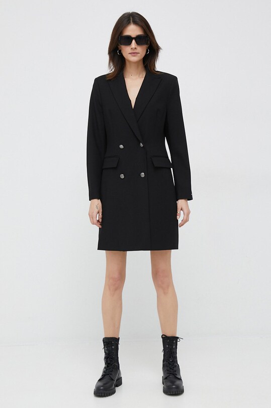 Tommy Hilfiger rochie WW0WW37334.PPYX negru SS23