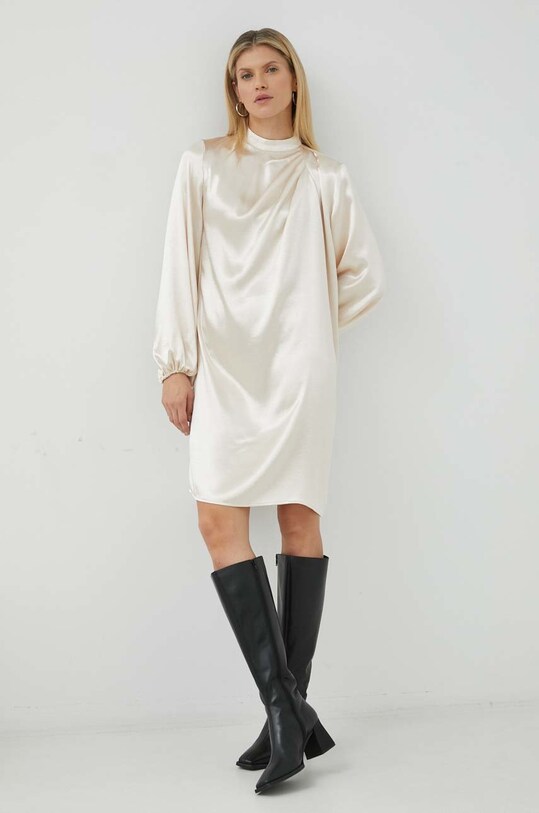 Šaty Bruuns Bazaar BBW3137 béžová SS23