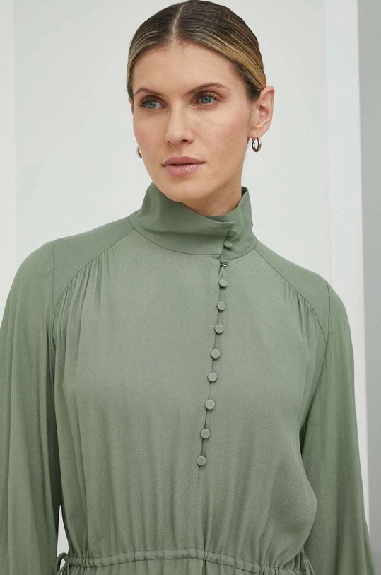 Bruuns Bazaar sukienka Lilli Lyra zielony BBW3214