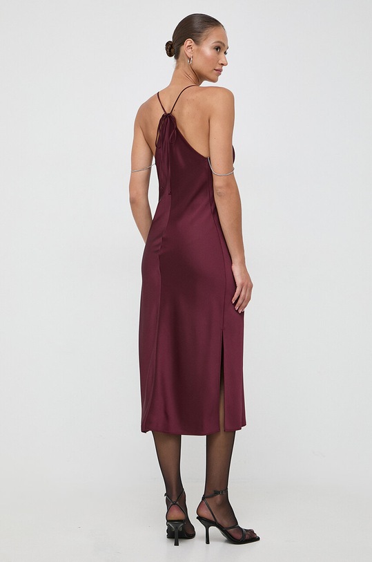 Odzież BOSS sukienka 50482508 bordowy