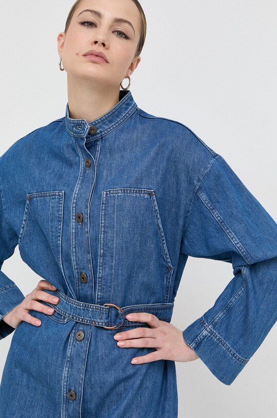 Weekend Max Mara rochie din denim 2352211237600