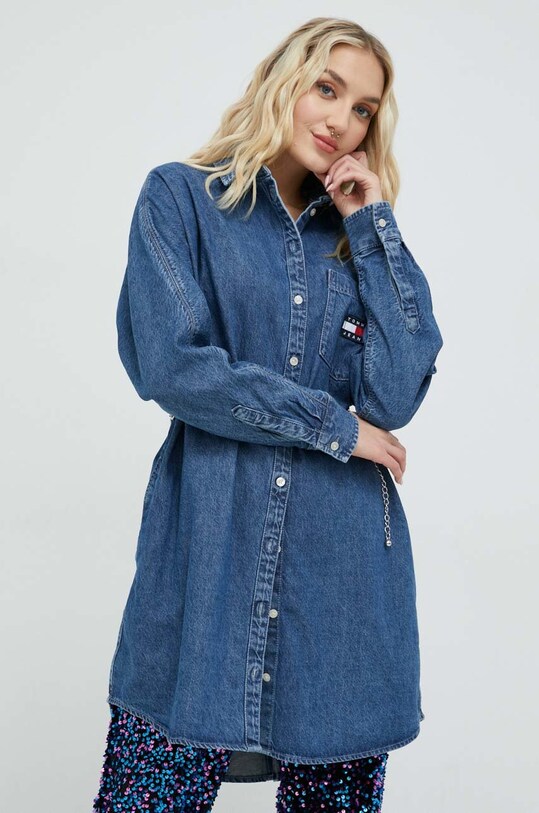 Tommy Jeans farmerruha DW0DW15015.PPYX kék SS23