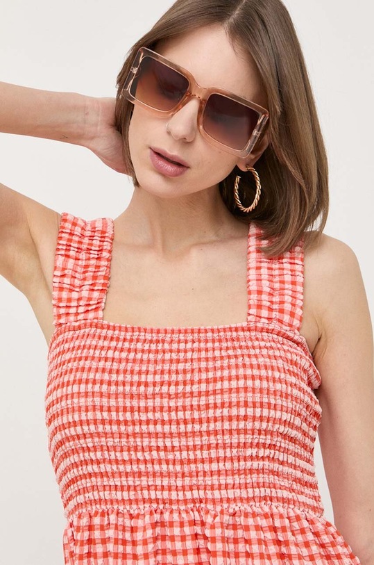 Notes du Nord sukienka 13050 pomarańczowy