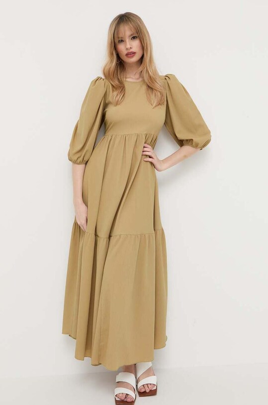 Notes du Nord rochie maxi verde 13123