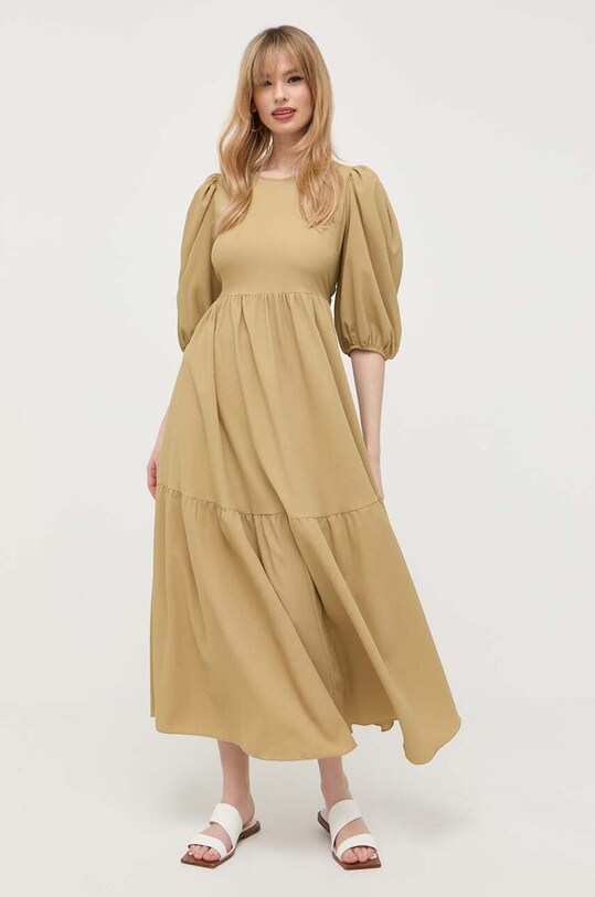 Notes du Nord rochie verde 13123
