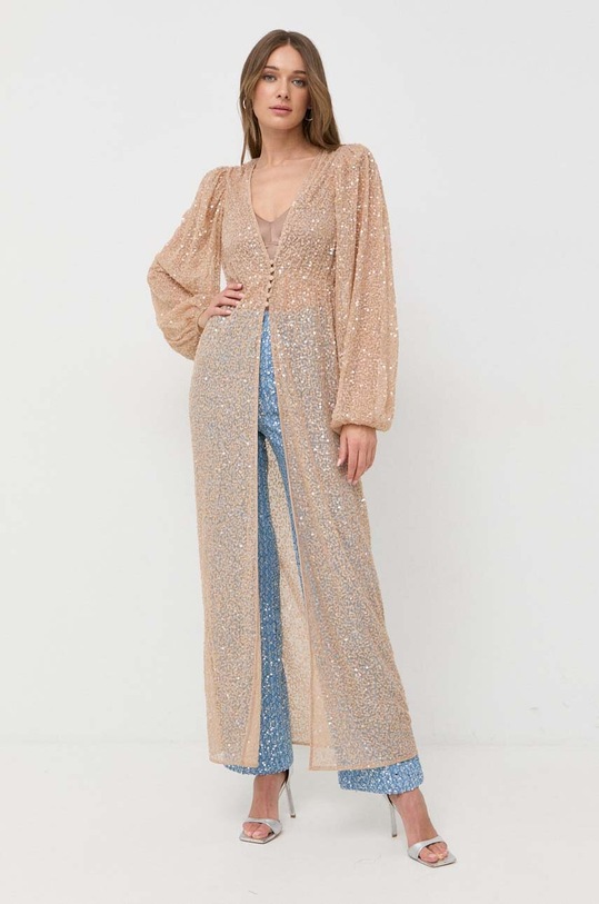 Notes du Nord narzutka dzianina beżowy 13155