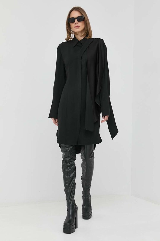 Haljina Victoria Beckham 1123WDR004410A crna SS23