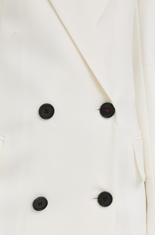 Μάλλινο φόρεμα Victoria Beckham 1123WDR004298A μπεζ