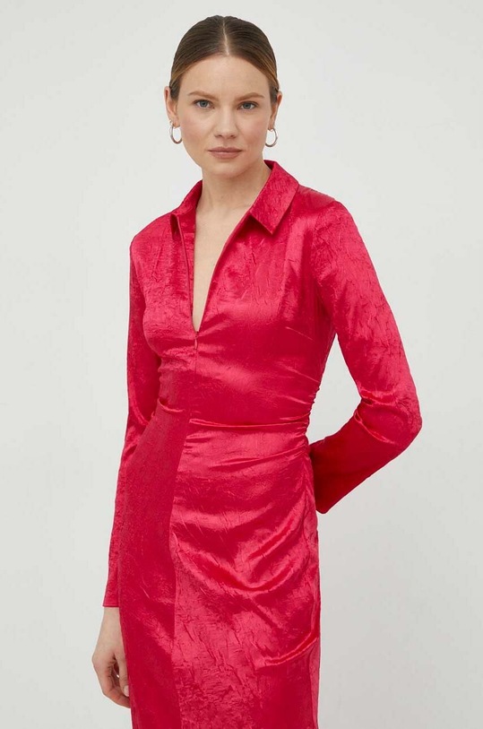 Samsoe Samsoe sukienka F22400073 różowy SS23