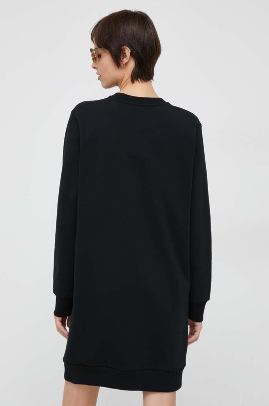 Ρούχα Βαμβακερό φόρεμα PS Paul Smith W2R.180V.E20616 μαύρο